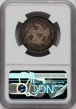 1862 50C CA Proof Seated Half Dollar NGC PR67