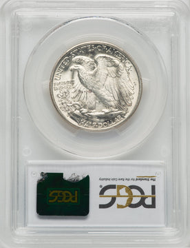1936-D 50C Walking Liberty Half Dollar PCGS MS66