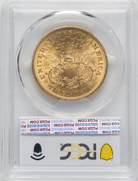 1875-S $20 Liberty Double Eagle PCGS MS62