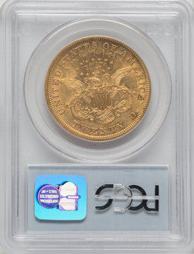 1869-S $20 Liberty Double Eagle PCGS AU53