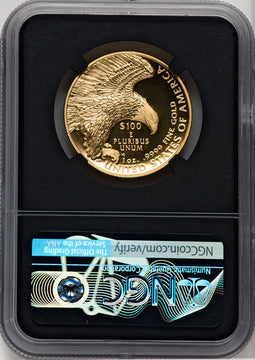 2019-W $100 High Relief NGC SP70 Miles Standish