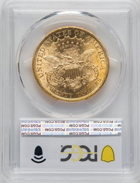 1877-S $20 Liberty Double Eagle PCGS MS60