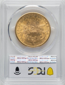 1896-S $20 Liberty Double Eagle PCGS MS62 (571631011)