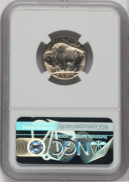 1937 5C CAC Buffalo Nickel NGC MS67+