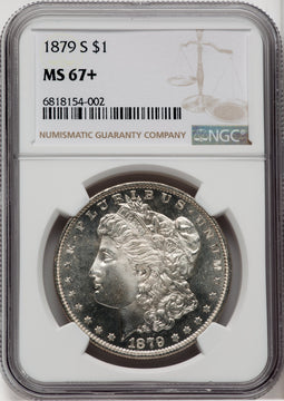 1879-S $1 Morgan Dollar NGC MS67+