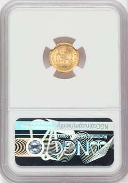 1903 G$1 JEFF Commemorative Gold NGC MS65