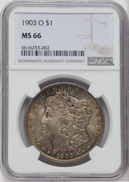 1903-O $1 Morgan Dollar NGC MS66