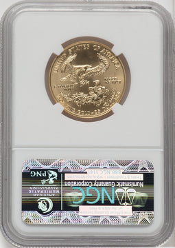 2006-W $25 Half-Ounce Gold Eagle Burnished NGC MS70