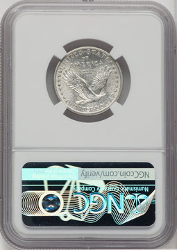 1917-D Type One FH Standing Liberty Quarter NGC MS64