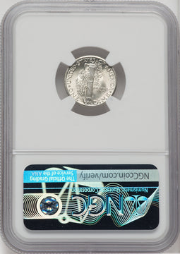1945-D 10C FB Mercury Dime NGC MS67+