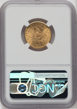 1901-S $5 Liberty Half Eagle NGC MS65 (763427034)