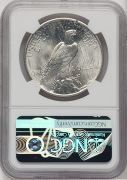 1926-D $1 Peace Dollar NGC MS65