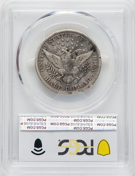 1892-S 50C Barber Half Dollar PCGS VF30