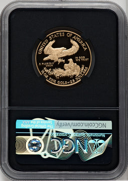 2018-W G$25 Half Ounce Gold Eagle First Strike NGC PF70