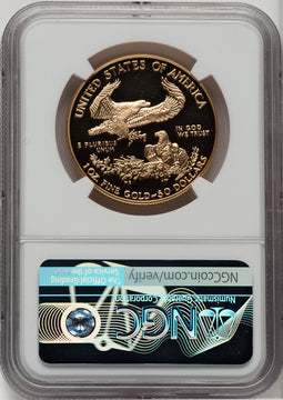 1997-W $50 One-Ounce Gold Eagle NGC PF70