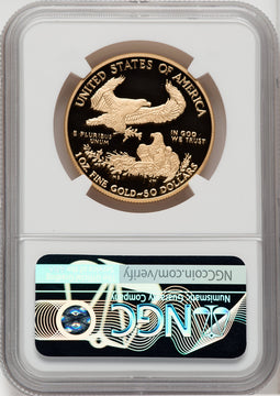 2018-W $50 One Ounce Gold Eagle NGC PF70