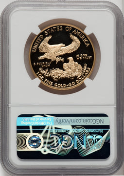 2019-W $50 One-Ounce Gold Eagle NGC PF70