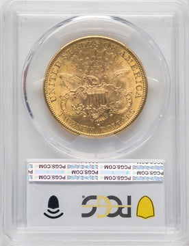 1889-S $20 Liberty Double Eagle PCGS MS61