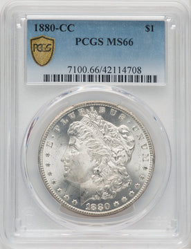 1880-CC $1 Morgan Dollar PCGS MS66