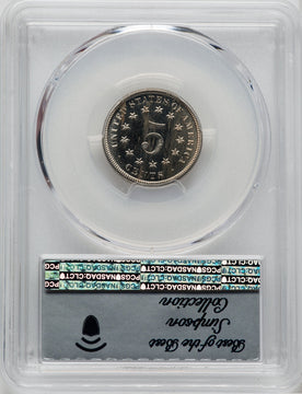 1865 5C Judd-416 CA Patterns PCGS MS65+