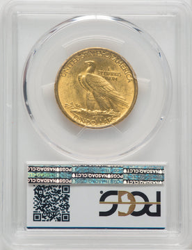 1907 $10 No Motto Indian Eagle PCGS MS63+