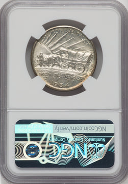 1934-D 50C Oregon Commemorative Silver NGC MS67