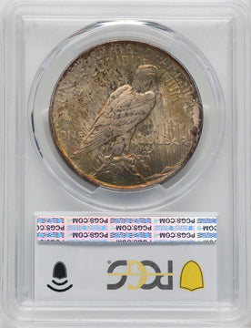 1923 $1 Peace Dollar PCGS MS66+