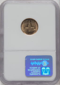1926 $2.50 SESQUI Commemorative Gold NGC AU58