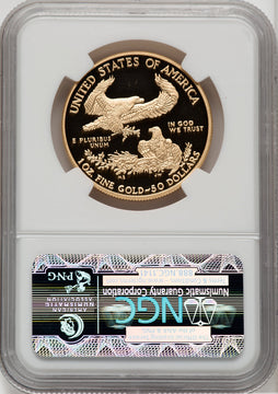 2011-W $50 One-Ounce Gold Eagle NGC PF70