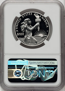 2014-W $100 One-Ounce Platinum Eagle Brown Label NGC PF70