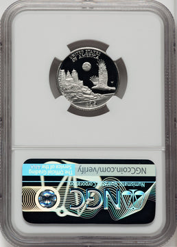 1998-W $25 Quarter-Ounce Platinum Eagle Statue of Liberty Brown Label NGC PF70