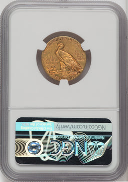 1908-S $5 Indian Half Eagle NGC MS61
