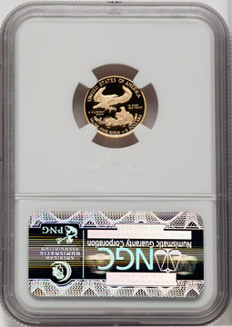 2010-W Gold American Eagle Brown Label NGC PF70