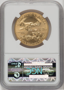 2013-W $50 One-Ounce Gold Eagle NGC MS70