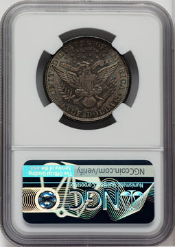 1899 50C Barber Half Dollar Details NGC MS65