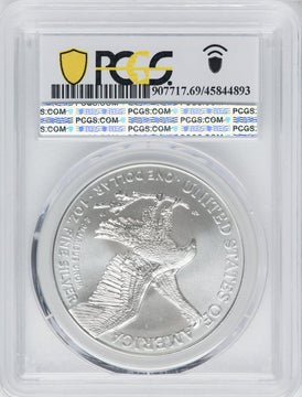 2021 American Silver Eagle Type 2 At Dusk & Dawn 35th Anniversary 288th PCGS MS69
