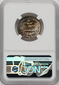 1962 25C Washington Quarter NGC MS67
