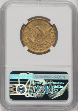 1851 $10 Liberty Eagle NGC XF45