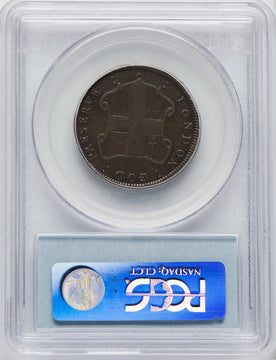 London Elephant Token Diagonals BN CAC Colonials PCGS XF40