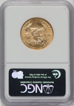 2006 $25 Half-Ounce Gold Eagle First Strike NGC MS70