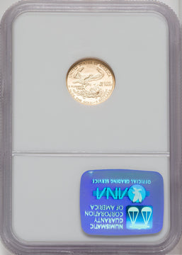 1994 $5 Tenth-Ounce Gold Eagle NGC MS70