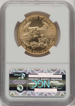 2005 $50 One-Ounce Eagle NGC MS70