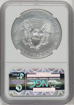 2013-W S$1 Silver Eagle Burnished First Strike NGC MS70 (763687018)