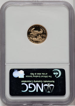 2001-W $5 Tenth-Ounce Gold Eagle NGC PF70
