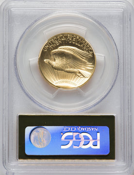 2009 $20 One-Ounce Gold Ultra High Relief Twenty Dollar Gold Foil PCGS MS70