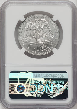 2008-W $100 One-Ounce Platinum Eagle NGC MS70