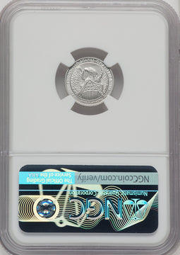 2007-W $10 Tenth-Ounce Platinum Eagle Burnished Mike Castle Signature NGC MS70