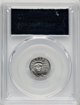 2007-W $10 Tenth-Ounce Platinum Eagle Burnished PCGS SP70