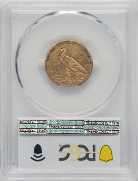 1916-S $5 Indian Half Eagle PCGS AU58