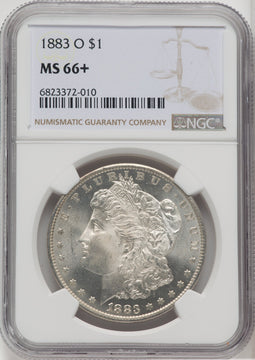 1883-O $1 Morgan Dollar NGC MS66+